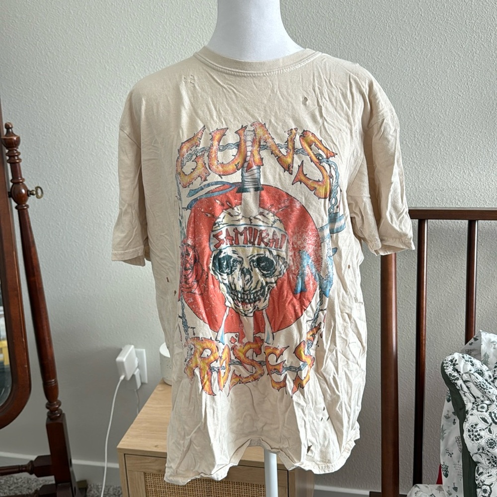 Missguided x Guns N’ Roses graphic tee